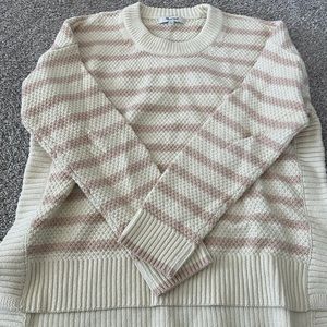 pink madewell sweater